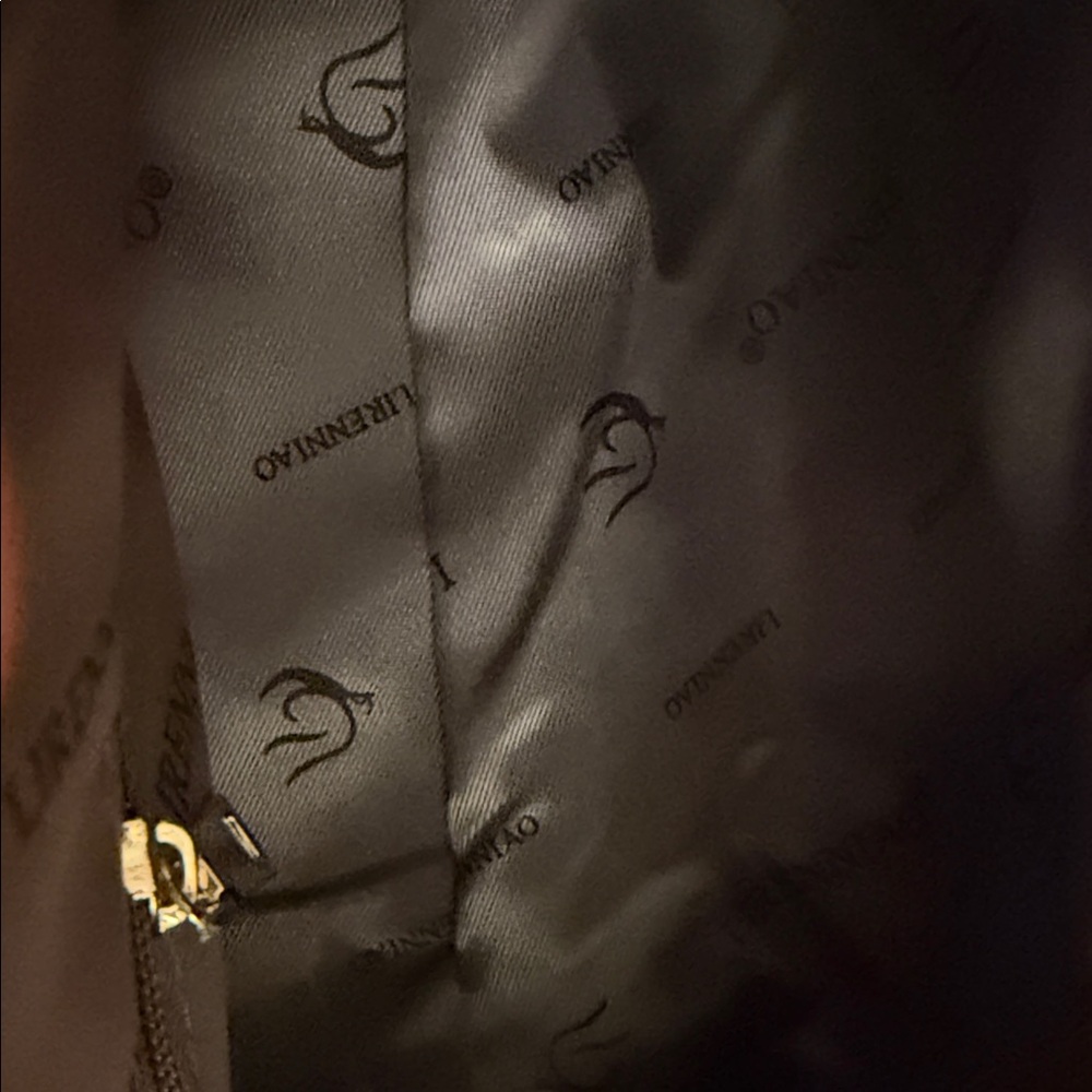 Brown Croc-Embossed Dome Satchel with Top Handle and Detachable Strap - Picture 4 of 7